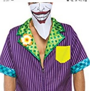 Mens joker/super villian costume xl
